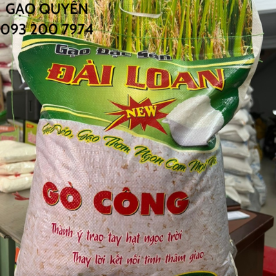Gạo Thơm Đài Loan Gò Công